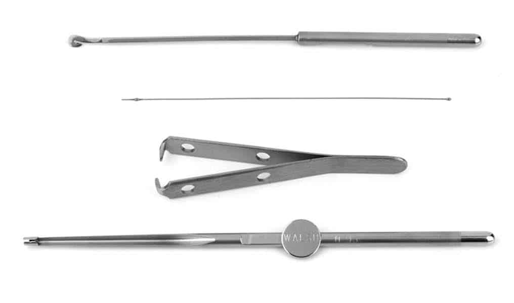 Crawford Set de Instrumentos Jedmed con 4 piezas 1 Crawford Set de Instrumentos Jedmed con guia para intubacion Lagrimal con 4 piezas-0