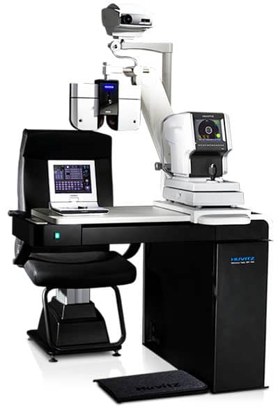 Unidad inteligente Huvitz HRT-700 digital para espacios reducidos con los 3 equipos que se muestran 1 Unidad inteligente Huvitz HRT-700 digital para espacios reducidos con los 3 equipos que se muestran-0