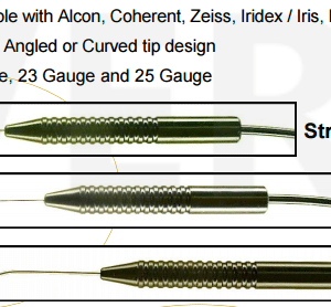 5235-1 Endo sonda laser Micro Vision calibre 23 G. Angulada compatible con laser IRIDEX / IRIS una pieza-0