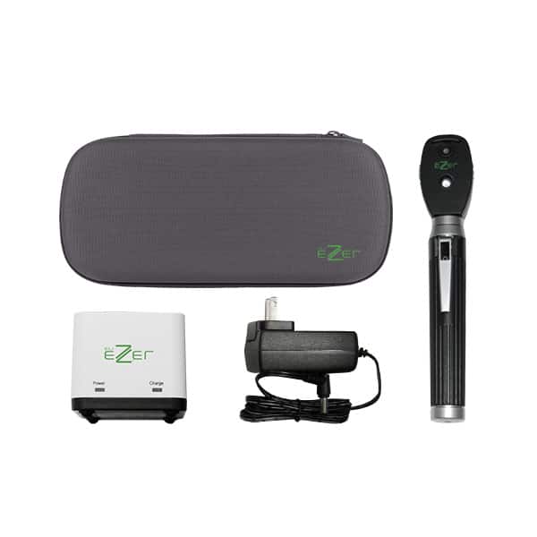 Estuche de diagnostico mini con Oftalmoscopio y Otoscopio estuche de protección Ez-OTO-1800 ION 3 Estuche de diagnostico Ezer Ez-OTO-1800 ION con Oftallmoscopio y Otoscopio facil de transportar con su comodo estuche de proteccion -2805
