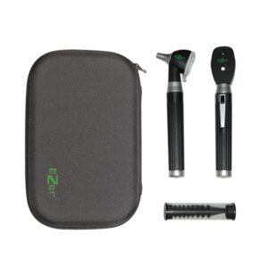 EZ-OTO-1800 Estuche de diagnostico con Otoscopio con conos y Oftalmoscopio, mango , incluye estuche de zipper-0