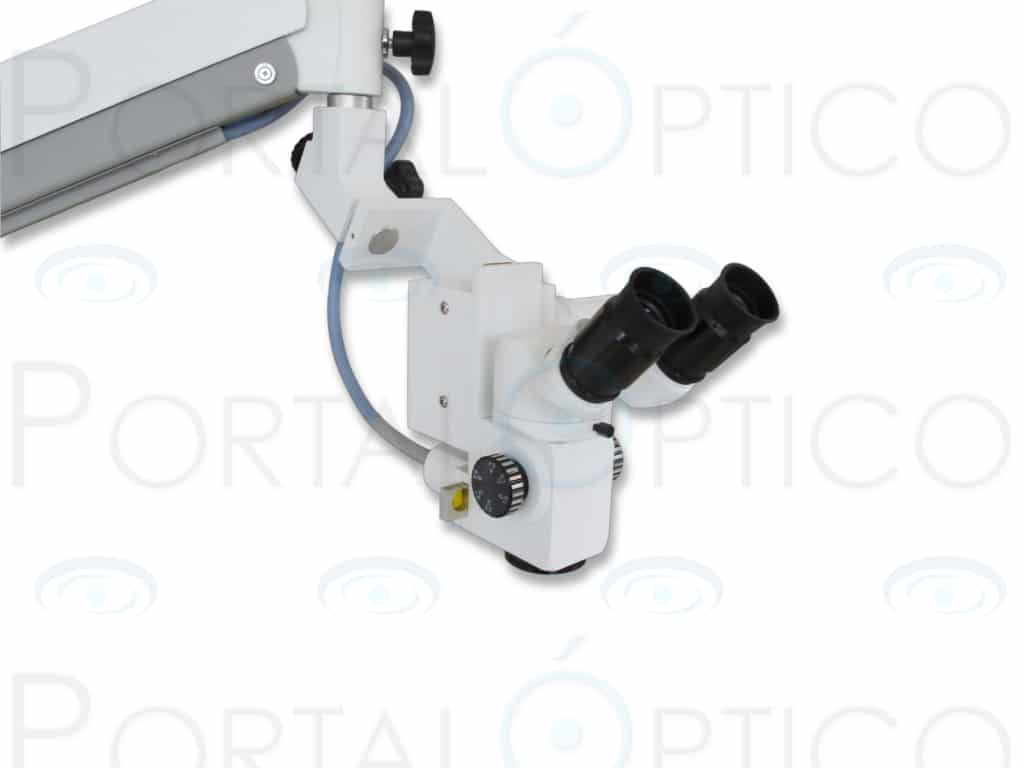 Microscopio quirúrgico para Orl de piso con 5 aumentos Vision Star 4 Vision Plus 99-M Microscopio de piso con 5 aumentos, brazo pantografico, cabezal con oculares gran angular de 12.5x y objetivo de 250 mm , opciones de video-3169