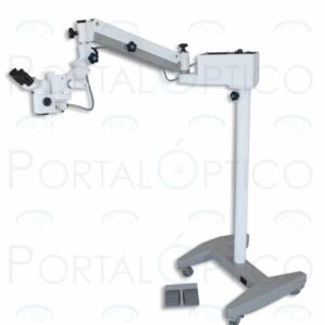 Vision Plus 99-M Microscopio de piso con 5 aumentos, brazo pantografico, cabezal con oculares gran angular de 12.5x y objetivo de 250 mm , opciones de video-0