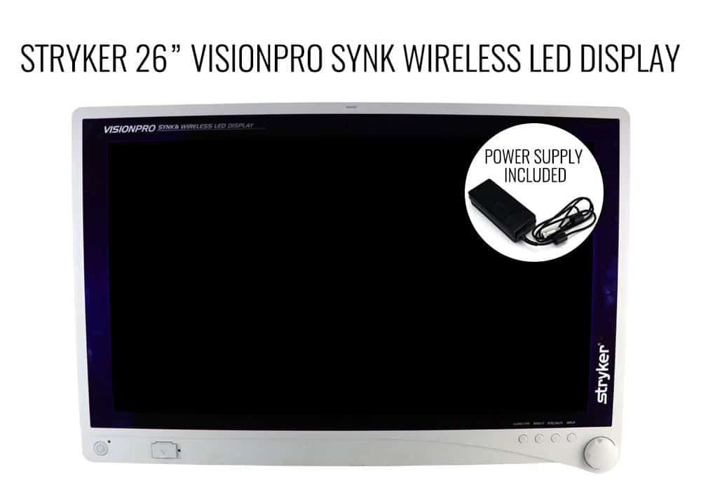 240-030-970 Pantalla plana para Endoscopia Stryker 26” Vision Elect HDTV con unidad de poder NTSC 110v. 3 240-030-970 Pantalla plana para Endoscopia Stryker 26” Vision Elect HDTV con unidad de poder NTSC 110v. -3478