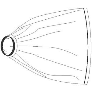 760-090 Funda esteril para equipo de Arco en C con fluoroscopia de 760 x 900 mm caja con 25 piezas-0