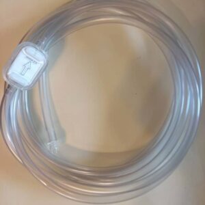 Set de manguera para insuflación de CO² con filtro incluido de 2 micrones , paquete con 1 pieza, conectores luer look ambos lados-0
