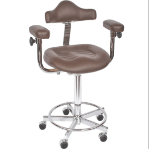 Banco JEDMED manual de 18-1/2” a 26” de altura del asiento. Disponible estándar, con un reposabrazos o con dos reposabrazos