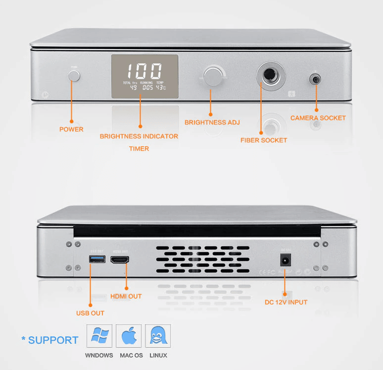 Tele pack tiny cámara, fuente de luz LED y pantalla 11.6" 3 Tele pack tiny cámara, fuente de luz LED y pantalla 11.6" - Image 3