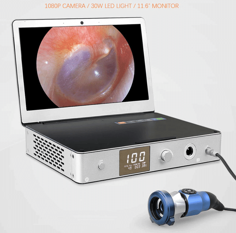 Tele pack tiny cámara, fuente de luz LED y pantalla 11.6" 1 Tele pack tiny cámara, fuente de luz LED y pantalla 11.6"