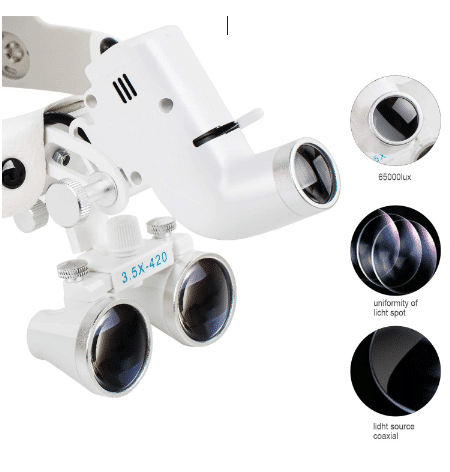 Tele Lupa 3.5X binocular, 420 mm de distancia de trabajo 5 Tele Lupa 3.5X binocular, 420 mm de distancia de trabajo - Image 5