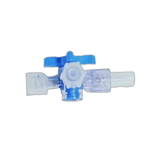 Llave de 4 vías terminales tipo Luer Lock
