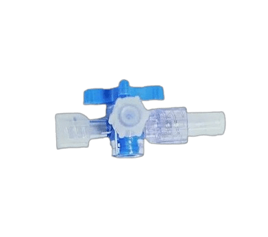 Llave de 4 vías terminales tipo Luer Lock 1 Llave de 4 vías terminales tipo Luer Lock