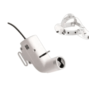 Lampara Frontal LED, iris y control de spot